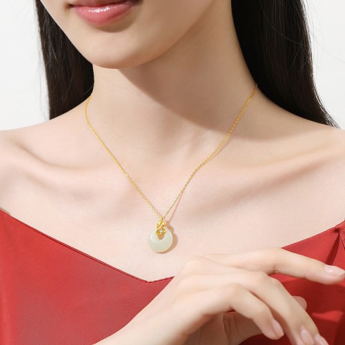 925 Silver Year of the Snake Blessing Necklace 925 Silver Year of the Snake Blessing Necklace