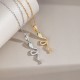 925 Silver Year of the Snake Green-eyed Snake Necklace 925 Silver Year of the Snake Green-eyed Snake Necklace