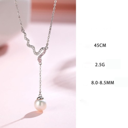 Pearl Year of the Snake Healing Necklace Pendant