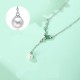 Pearl Year of the Snake Healing Necklace Pendant