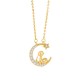 925 Silver Moon Snake Year Blessing Necklace 925 Silver Moon Snake Year Blessing Necklace
