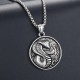Titanium Steel Snake Balance Pendant Titanium Steel Snake Balance Pendant