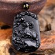 Chinese Zodiac Obsidian Purification Necklace Chinese Zodiac Obsidian Purification Necklace