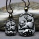 Chinese Zodiac Obsidian Purification Necklace Chinese Zodiac Obsidian Purification Necklace