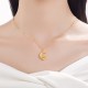999 Gold Moon Year of the Snake Necklace