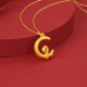 999 Gold Moon Year of the Snake Necklace