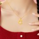 999 Gold Snake Rabbit Year Luck Necklace 999 Gold Snake Rabbit Year Luck Necklace