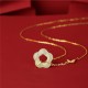 Sterling Silver Butterfly Hetian Jade Flower Blessing Pendant Sterling Silver Butterfly Hetian Jade Flower Blessing Pendant