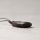 Ebony Wood Aventurine Peace Necklace Pendant Ebony Wood Aventurine Peace Necklace Pendant
