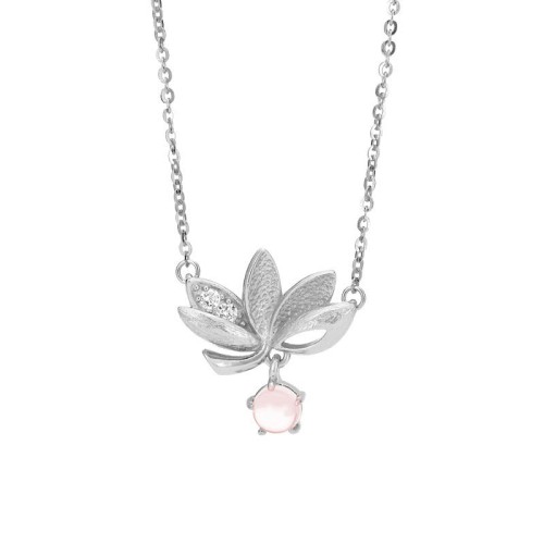 Sterling Silver Lotus Keep Away Evil Spirits Pendant Sterling Silver Lotus Keep Away Evil Spirits Pendant