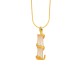 Hetian Jade Snake Bamboo Growth Necklace Hetian Jade Snake Bamboo Growth Necklace