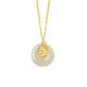 Hetian Jade Silver Abundance Zodiac Pendant Hetian Jade Silver Abundance Zodiac Pendant