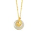 Hetian Jade Silver Abundance Zodiac Pendant Hetian Jade Silver Abundance Zodiac Pendant