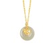 Hetian Jade Silver Abundance Zodiac Pendant Hetian Jade Silver Abundance Zodiac Pendant