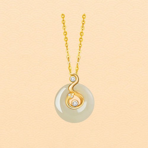 Hetian Jade Silver Abundance Zodiac Pendant Hetian Jade Silver Abundance Zodiac Pendant