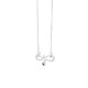 Sterling Silver Year of the Snake Blessing Necklace Pendant Sterling Silver Year of the Snake Blessing Necklace Pendant