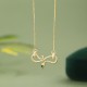 Sterling Silver Year of the Snake Blessing Necklace Pendant Sterling Silver Year of the Snake Blessing Necklace Pendant
