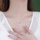 Sterling Silver Year of the Snake Blessing Necklace Pendant Sterling Silver Year of the Snake Blessing Necklace Pendant