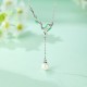 Pearl Year of the Snake Healing Necklace Pendant