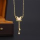 999 Silver Tridacna Butterfly Calm Pendant