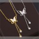 999 Silver Tridacna Butterfly Calm Pendant