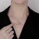 Sterling Silver Golden Pixiu Copper Coin Vajra Wealth Pendant