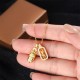 Sterling Silver Golden Pixiu Copper Coin Vajra Wealth Pendant