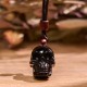 Black Obsidian Fulfillment Necklace Pendant