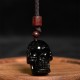 Black Obsidian Fulfillment Necklace Pendant