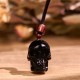 Black Obsidian Fulfillment Necklace Pendant