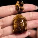 Tiger Eye Buddha Head Courage Necklace Tiger Eye Buddha Head Courage Necklace
