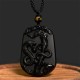 Chinese Zodiac Obsidian Purification Necklace Chinese Zodiac Obsidian Purification Necklace