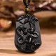 Chinese Zodiac Obsidian Purification Necklace Chinese Zodiac Obsidian Purification Necklace