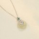 925 Silver Fu Character Hetian Jade Snake Luck Necklace 925 Silver Fu Character Hetian Jade Snake Luck Necklace