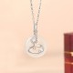 Black Onyx Chalcedony Snake Luck Pendant Black Onyx Chalcedony Snake Luck Pendant
