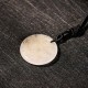Vairocana Sanskrit Mantra Obsidian Aventurine Strength Pendant