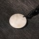 Vairocana Sanskrit Mantra Obsidian Aventurine Strength Pendant