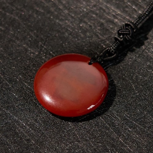 Vairocana Sanskrit Mantra Obsidian Aventurine Strength Pendant
