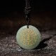 Om Mani Padme Hum Black Obsidian Strength Necklace Om Mani Padme Hum Black Obsidian Strength Necklace