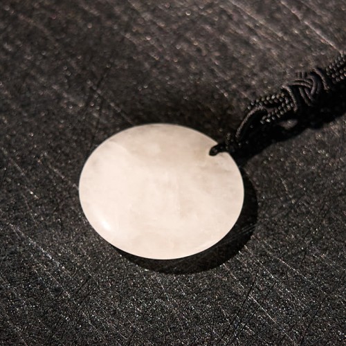 Om Mani Padme Hum Black Obsidian Strength Necklace Om Mani Padme Hum Black Obsidian Strength Necklace