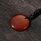 Om Mani Padme Hum Black Obsidian Strength Necklace Om Mani Padme Hum Black Obsidian Strength Necklace