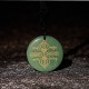 Vajra Dorje Black Obsidian Fulfillment Necklace