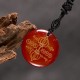 Vajra Dorje Black Obsidian Fulfillment Necklace