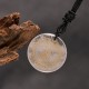 Swastika Lotus Crystal Obsidian Purification Necklace Pendant Swastika Lotus Crystal Obsidian Purification Necklace Pendant
