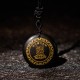 Swastika Lotus Crystal Obsidian Purification Necklace Pendant Swastika Lotus Crystal Obsidian Purification Necklace Pendant