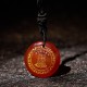 Swastika Lotus Crystal Obsidian Purification Necklace Pendant Swastika Lotus Crystal Obsidian Purification Necklace Pendant