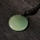 Swastika Lotus Crystal Obsidian Purification Necklace Pendant Swastika Lotus Crystal Obsidian Purification Necklace Pendant