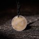 Swastika Lotus Crystal Obsidian Purification Necklace Pendant Swastika Lotus Crystal Obsidian Purification Necklace Pendant