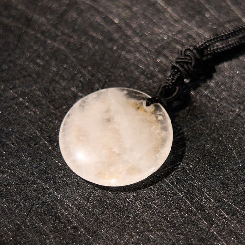 Swastika Lotus Crystal Obsidian Purification Necklace Pendant Swastika Lotus Crystal Obsidian Purification Necklace Pendant