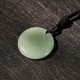 Swastika Lotus Crystal Obsidian Purification Necklace Pendant Swastika Lotus Crystal Obsidian Purification Necklace Pendant